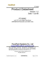 Product Datasheet
