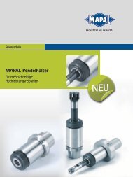 MAPAL Pendelhalter - MAPAL Dr. Kress KG