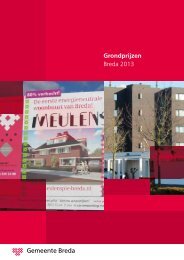 Grondprijzen Breda 2013 - Gemeente Breda