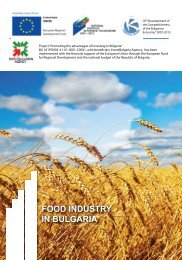 Food industry in Bulgaria - Invest Bulgaria Agency