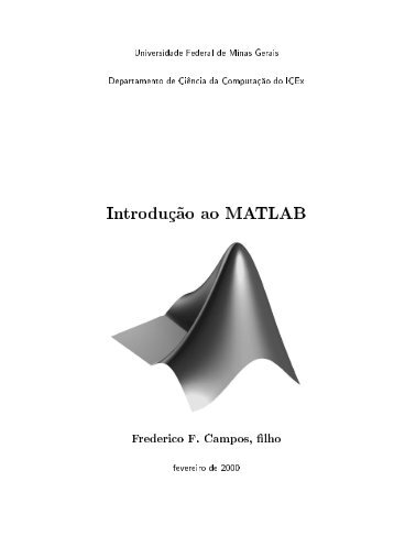 Apostila de Matlab - UFMG