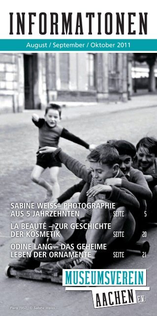 sabIne weIss - Museumsverein Aachen