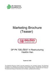 Marketing Brochure (Teaser)