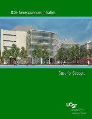 Case for Support (PDF) - Support UCSF
