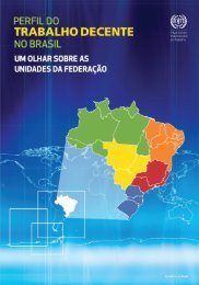 Relatório Perfil do Trabalho Decente no Brasil - OIT