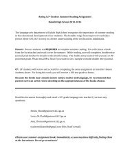 12th Grade Summer Reading Assignment 2013.pdf - Duluth High ...