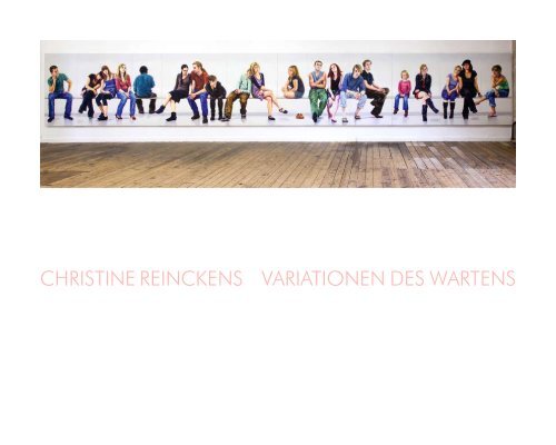 Katalog Variationen des Wartens - Christine Reinckens