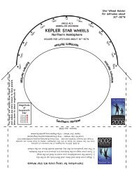 KEPLER STAR WHEELS - Kepler - NASA