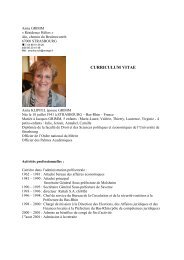 2008-09 Anita Grimm CURRICULUM VITAE - Rotary France District ...