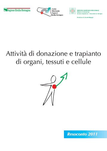 AttivitÃ  di donazione e trapianto di organi e tessuti in Emilia ... - Saluter