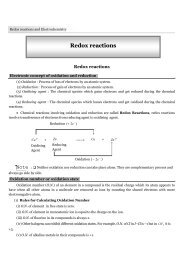 Redox reactions - TestBag