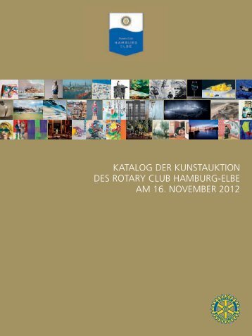 KATALOG DER KUNSTAUKTION DES ROTARY CLUB HAMBURG ...