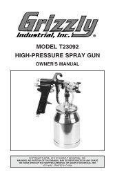 model t23092 high-pressure spray gun - Grizzly.com