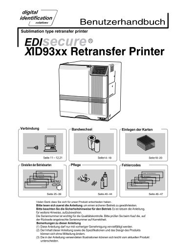 XID93xx Retransfer Printer