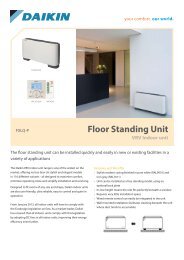 Floor Standing Unit - Daikin