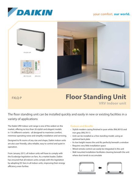 Floor Standing Unit Daikin