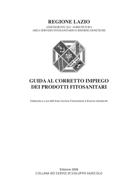 Guida al corretto impiego dei prodotti fitosanitari - Agricoltura