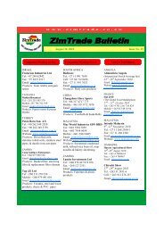 ZimTrade Bulletin-12 August 2010