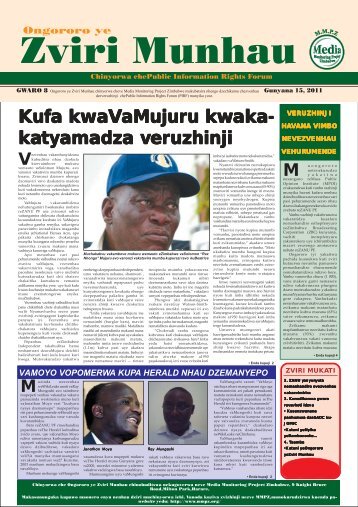 to download the PDF file. - Media Monitoring Project Zimbabwe