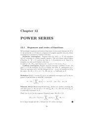 POWER SERIES