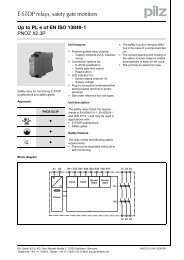 PNOZ X2.3P Data sheet