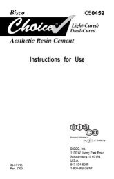 Instructions For Use (PDF) - Bisco, Inc.