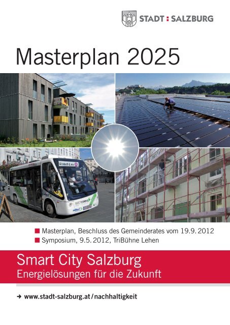 Masterplan 2025 - Stadt Salzburg