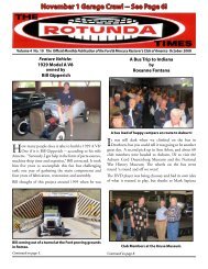 November 1 Garage Crawl -- See Page 6! - Ford & Mercury ...