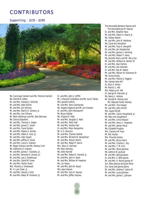 ANNUAL REPORT - Cheekwood Botanical Garden and Museum of Art