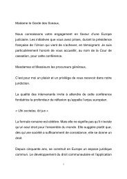 Discours Vincent Lamanda - 15.3 kOctets - PDF - Presse
