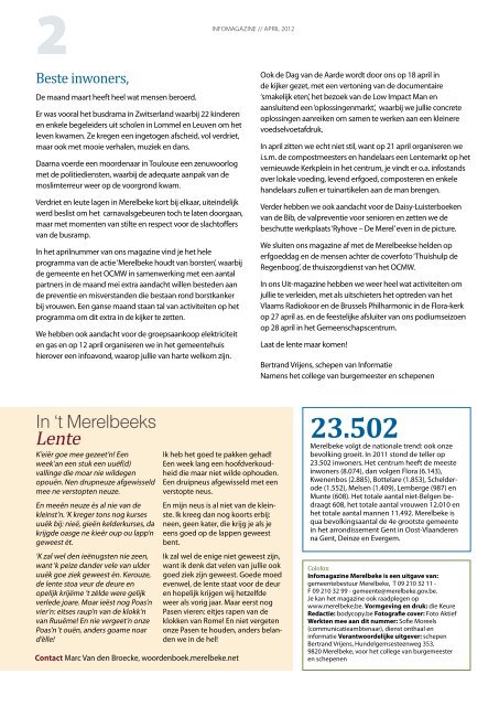 Merelbeke (pdf - 3 MB) - Luisterpunt