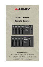 RD-8C and RW-8C Manual for NE.p65 - J&H Licht en Geluid