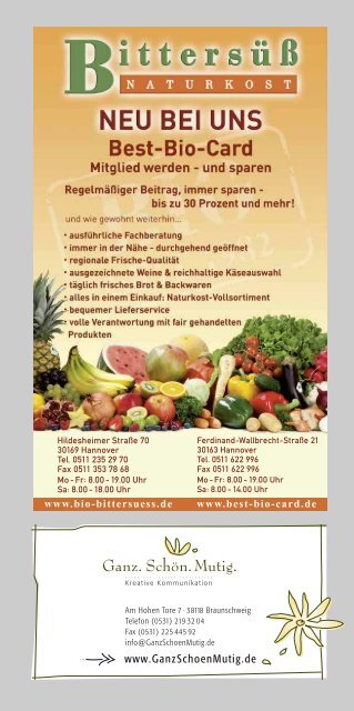 Landhaus Kemper - Slow Food Deutschland eV