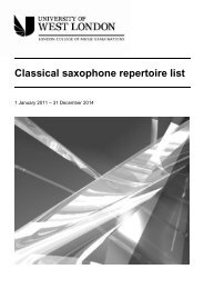 Classical saxophone repertoire list - esamilcm.it