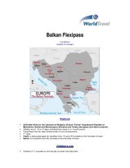 website europe rail national balkan pass - World Travel
