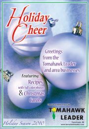 Happy Holidays from - Tomahawk Leader