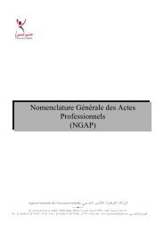 Nomenclature GÃ©nÃ©rale des Actes Professionnels (NGAP) - Agence ...