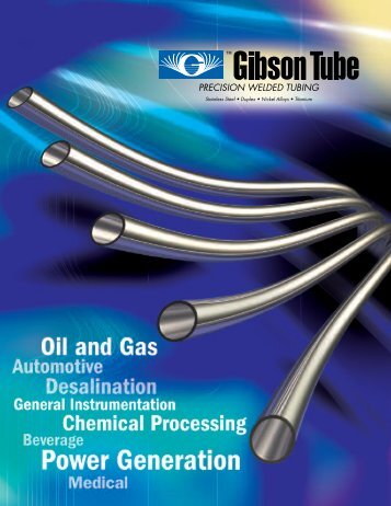 precision welded tubing - GFI Stainless