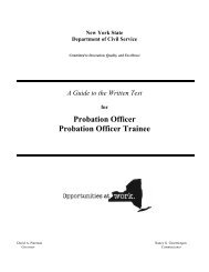 Probation Officer Probation Officer Trainee - Monroe County