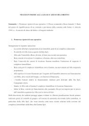 Nota di Palumbo - Scuola Superiore di economia e finanza