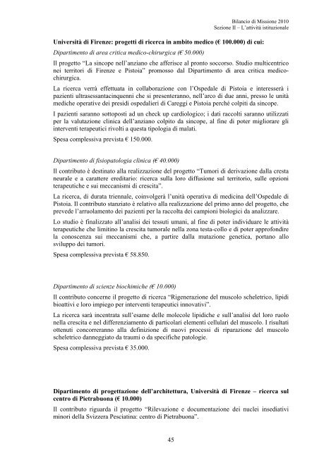 File PDF, 798 KB - Fondazione Cassa di Risparmio di Pistoia e Pescia