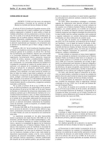 Decreto 77/2008, de 4 de marzo, de ordenaciÃ³n administrativa y ...