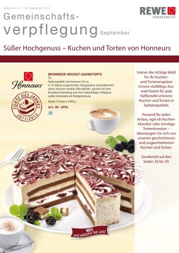 2011/2012 to rte des jahres - REWE-Foodservice