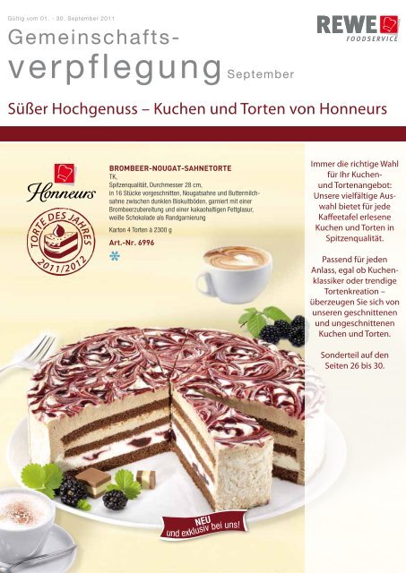 2011/2012 to rte des jahres - REWE-Foodservice