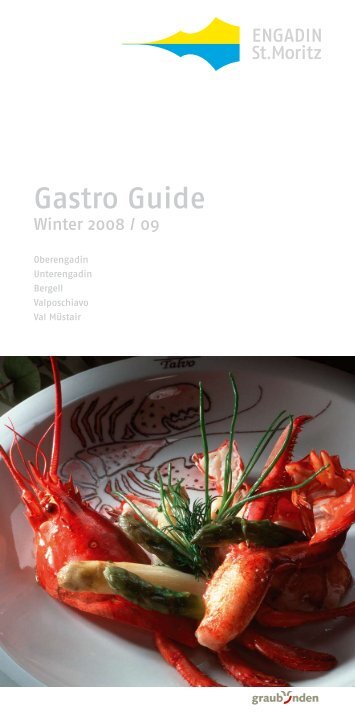 Gastro Guide - Engadin Press / Wetzel Digital