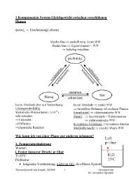 Gleichgewicht chemischer Reaktionen