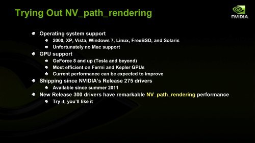 What is path rendering?