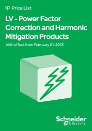 LV - Power Factor Correction and Harmonic ... - MAXGroupOnline