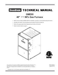 Cvc9 95 Goodman Gcvc9 Gmvc95 9 Technical Information 12 10