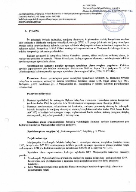 Aiskinamasis rastas.pdf - KultÅ«ros paveldo departamentas